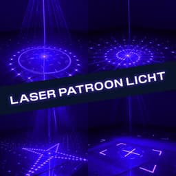 Boscer Disco Laser | 3 in 1 Multilaser | Stroboscoop & Parscoop effect | LED Disco | Party discolaser | Geluid gestuurd | Discolamp | Lichteffect — thumbnail 3