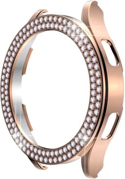 Hard Plastic Bumper Hoesje Roze Goud Geschikt voor Samsung Galaxy Watch 5 40MM — thumbnail 3