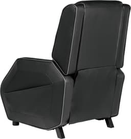 VDD - Gamestoel - Fauteuil - Game stoel - Gamestoel met voetsteun - Gamestoel zwart — thumbnail 3