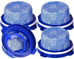 4stuks - Filter -Stofzuigerfilter - geschikt voor Samsung Jet 60 70 70+ 75 75+ 90 - Vervangt DJ9702649A - Vervangingsfilters voor Draadloze Stofzuiger- Wasbaar