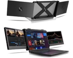 Draagbare Dubbele Monitorverlenger 11,6 Inch FHD IPS Scherm voor Laptops tot 17"