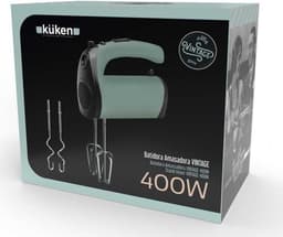 Vintage Stijl Kneedmachine 400W - Robuuste Keukenmixer — thumbnail 3