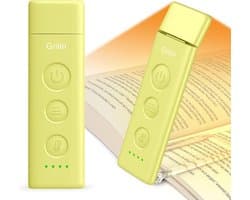 Oplaadbare Boekenleeslamp met Clip en 3 Oogbeschermingsmodi