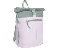 New Rebels Mart New York Rolltop Rugzak 17-21L Waterafstotende Laptop Rugtas 15.6 inch Werktas Rolltop – Lila