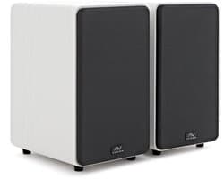 AVCOM Actief boekenplankluidspeakerpaar, wit