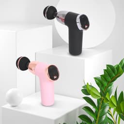 Massagepistool met USB-oplaadfunctie en 4 massagekoppen voor diepe weefselmassage — thumbnail 2