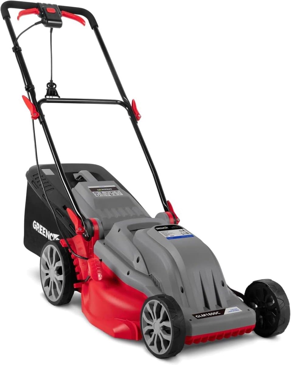 Krachtige Elektrische Grasmaaier 1800W, 44 cm Maaibreedte, 6 Hoogtes — afbeelding 1