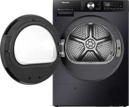 Hisense DH3S902BBCC - Condensdroger - 9 kg - Vrijstaand - Voorbelading - Warmtepomp - Zwart - Draaiknop - TouchControl - 63 dB(A) - Ion Refresh - Allergy Care - Auto Dry — thumbnail 9