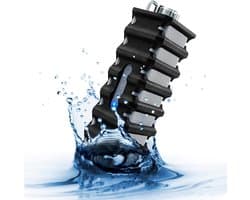 Draagbare Bluetooth Luidspreker - Draadloze Speaker - Outdoor Gebruik - IPX4 Waterdicht - 20cm Breed - Zwart