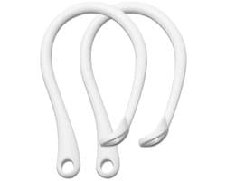 Livé® Wit Eartips & Earhook – 1 Paar Anti-verloren Houder Geschikt Voor AirPods