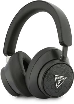 Guess Bluetooth Koptelefoon - ENC - PU Leather - 4G Triangle Logo - Zwart — thumbnail 1