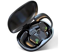 Bluetooth-oortelefoon – Open-oormodel – HiFi-stereo, IPX7 waterdicht – 1 stuks – Zwart