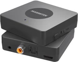 Marmitek BoomBoom 55 HD Bluetooth Transmitter - Bluetooth zender - aptX HD - TV naar 2 koptelefoons