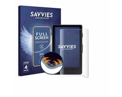 Savvies - Screenprotector voor Xteink X4 - Folie Beschermfolie transparant volledig dekking 4 Stuks