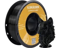 1,75 mm 3D-printerfilament 1kg Zwart - Hoge Maatnauwkeurigheid voor FDM Printers