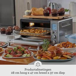 Slimme Heteluchtoven met Airfryer Functie - Roosteren, Grillen, Bakken en Meer — thumbnail 6