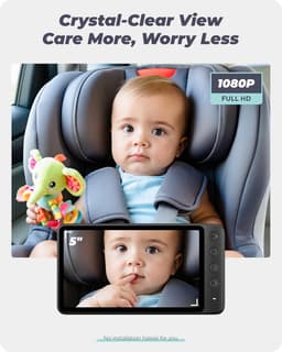 Dashcam Full HD 1080P met Twee Camera's voor Auto — thumbnail 5