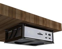 Acrulich Houdere voor CalDigit TS4 Thunderbolt 4 Dock - Desktop, Wand en Onder Tafel Montage