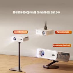 Aura® Mini beamers - Projector - Mini beamer - Wit - 18cm x 9cm x 24cm — thumbnail 3