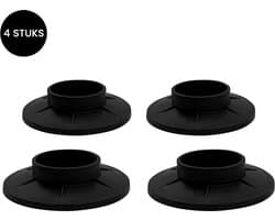 Purepeak Trillingsdempers Wasmachine Set 4 Stuks - Schokdempers Droger - Antislip - Antitrillingsmat