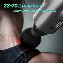 Elektrische fascia-massagepistool, fitnessmassagepistool, 12-delige set, USB-massager, meerdere snelheidsinstellingen — thumbnail 3