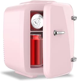 NBAP® Mini Koelkast - Minibar - Skincare Fridge- Roze — thumbnail 3