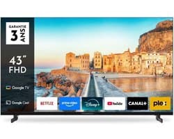 Thomson 43FG2S15 - TV LED 43 (109 cm) - Full HD 1920x1080 - Google TV - 3xHDMI - WiFi