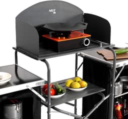 Nils Camp - NC3042 - Opvouwbare Kampeerkast - Windbescherming - Aluminium - 600D Oxford — thumbnail 2