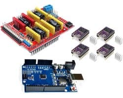 3D Printer Onderdelen - CNC Shield Kit - Project Ontwikkeling - Meerdere Drivers - Compact Ontwerp