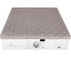 Droger en wasmachine overtrek 60x60cm - Grijs