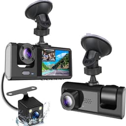 RWB® Dashcam Voor en Achter - Dashcam - Dashcams - Zwart -‎ 16 x 12 x 8 cm — thumbnail 1