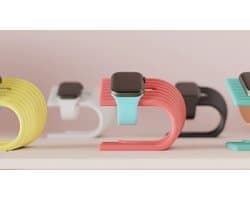 3DPA - MagSafe - Apple Watch - Oplaad stand - Mat Zwart - Oplader niet inbegrepen