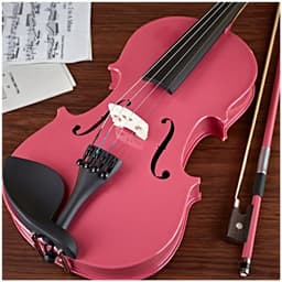 Student 1/2 Viool, roze, van Gear4music — thumbnail 3