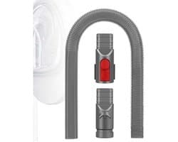 Lange, flexibele, platte kierenzuigmond, compatibel Geschikt voor Dyson V6 V7 V8 V10 V11 V12 V15, stofzuigeraccessoire Geschikt voor het verwijderen van pluizen uit wasdrogers, ventilatieroosters en auto's.