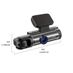 Deze dashcam beschikt over dubbele opname aan de voor- en achterkant, een Full HD-resolutie van 1080p, nachtzicht, 24-uurs parkeerbewaking, loopopname, bewegingsdetectie, een groothoeklens en is een accessoire voor autobeveiliging. — thumbnail 2