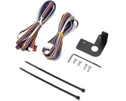 Verlengkabels en Montagekit voor 3D Printer Touch Sensor Kabel (BL Touch Stijl) - Inclusief Houder en Schroeven