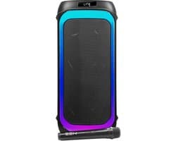 Draagbare Bluetooth Speaker 350W PMPO met FM Radio, TWS en Draadloze Microfoon