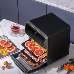 Sensova - Airfryer Oven 10 Liter met Grote Capaciteit - Elektrische Heteluchtfriteuse Zonder Olie met 360° Hete Luchtcirculatie, Multifunctionele Airfryer en Oven voor Gezond Koken voor 4–5 Personen — thumbnail 5