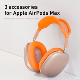 Transparante Siliconen Beschermhoes voor AirPods Max Oorschelpen en Hoofdband — thumbnail 3