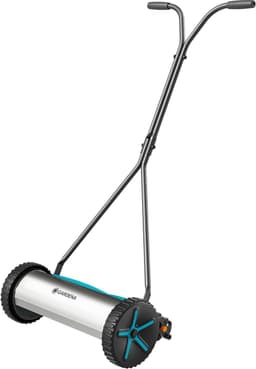 Kooimesmaaier - Handgrasmaaier - Engels Gazon Maaien - Wrijvingsloze Technologie - 40 cm Maaibreedte - Grijs — thumbnail 1