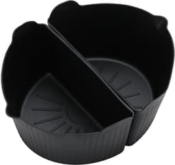 2 stuks Slowcooker siliconen bekleed met siliconen slowcooker liner gemakkelijk te reinigen slowcooker liner accessoires- zwart — thumbnail 1