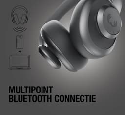 Fresh 'n Rebel Clam Ace 2 – Draadloze Bluetooth Koptelefoon met Active Noise Cancelling – 100+ uur Speeltijd - Met volume wiel - Storm Grey — thumbnail 4