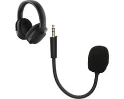 kwmobile microfoon voor gaming headset - geschikt voor Razer Barracuda X - 10 cm - In zwart