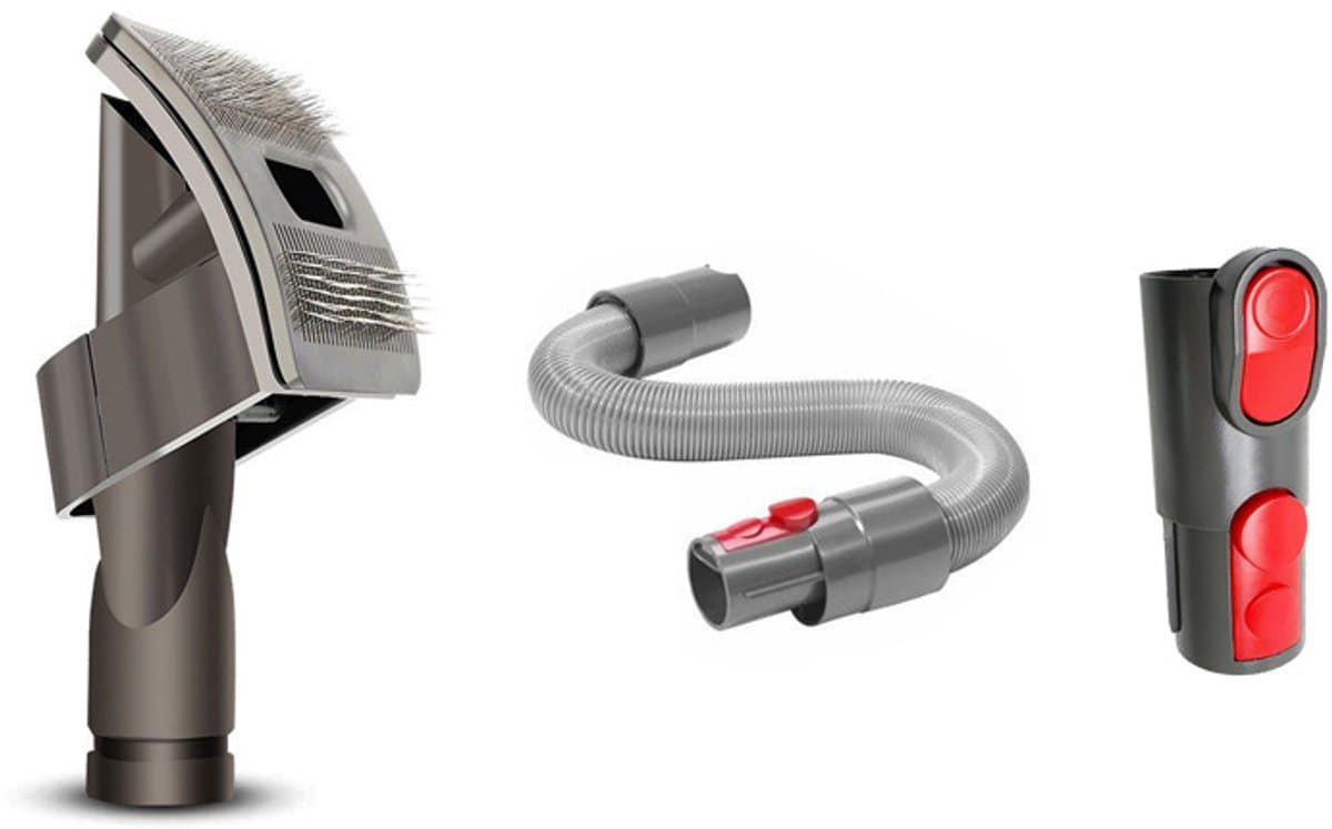 Geschikt voor Dyson stofzuiger huisdierborstel om hondenhaar en kattenhaar op te zuigen v7v8v10v11 zuigkop kam om lang haar en kort haar op te zuigen — afbeelding 1