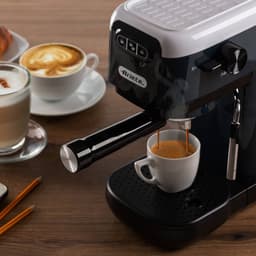Ariete 1399/11 - Smart Slim Coffee - slank design - voor gemalen koffie & koffiepads - kleur snow white — thumbnail 4