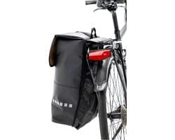 New Looxs Odense Backpack - Fietsrugzak - Rugzak met Laptop Compartiment - Fietstas van Waterafstotend Polyester - 15 inch - Zwart