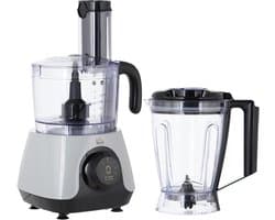 7-in-1 Keukenmachine - Multifunctionele Mixer met 1,25L Mengkom, 3 Snelheden en Veiligheidsfuncties