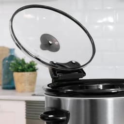 MMP® Slowcooker met timer - Slowcooker - Crockpot - Zwart - 31cm x 25cm x 40cm — thumbnail 7