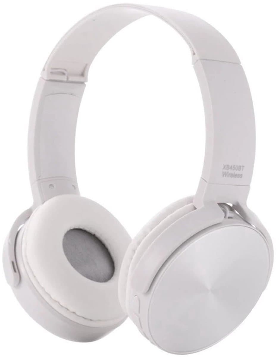 Hbs Xb450bt Draadloze On-ear Koptelefoon Wit — afbeelding 1