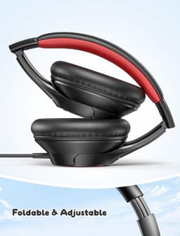 Koptelefoon kinderen met draad - Kinderkoptelefoon - Bedrade hoofdtelefoon - Veilig volume - School - Tablet - Laptop - Reizen - Muziek luisteren — thumbnail 3